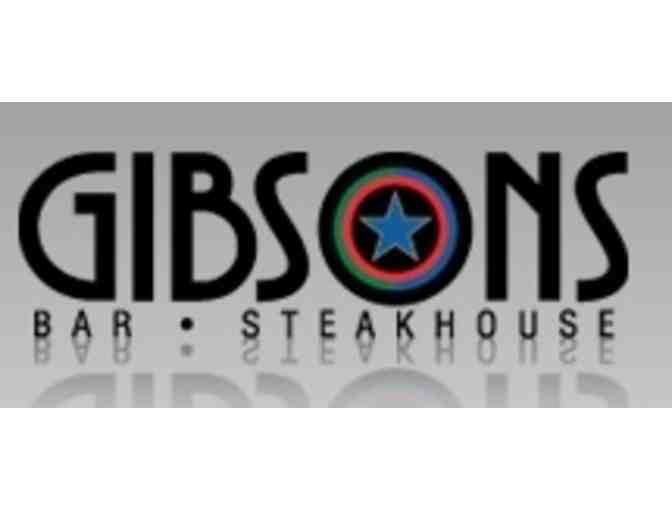 $100 Gibsons Restaurant Group Gift Certificate - Photo 1