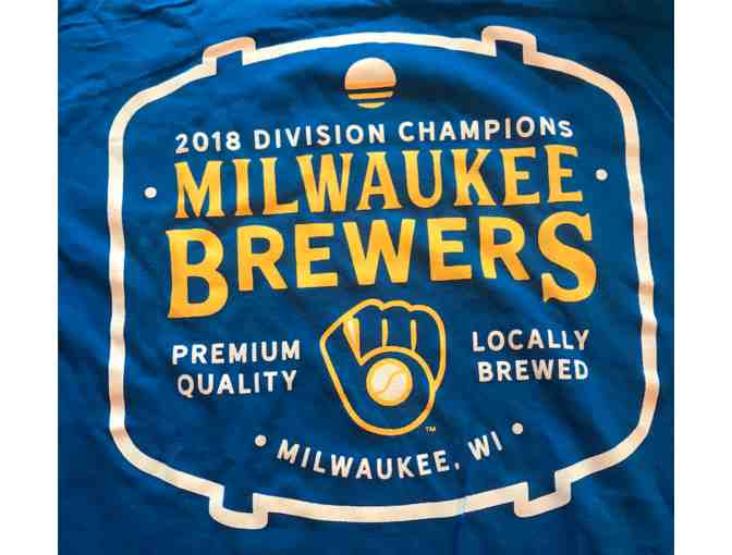 2 Brewers Tickets at Miller Park and Brewers T-shirt - Photo 2