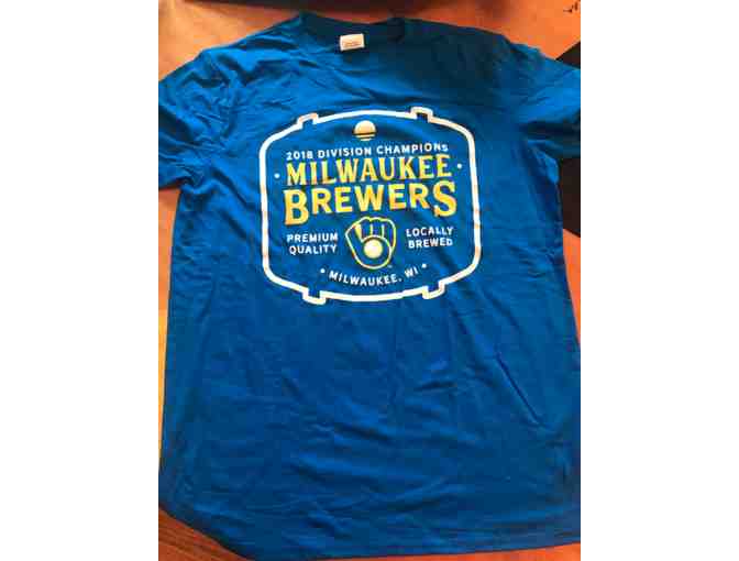 2 Brewers Tickets at Miller Park and Brewers T-shirt