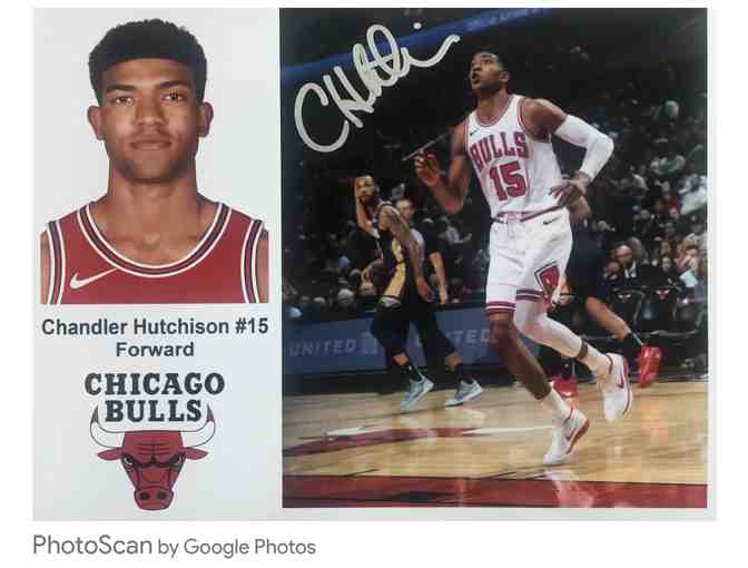 Chicago Bulls - Chandler Hutchison Autographed Photo