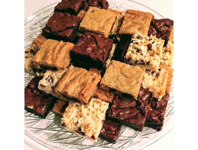Tray of Cookies and Brownies from Square Peg Sweets