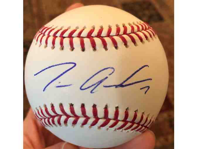 Autographed Baseball from Chicago White Sox Tim Anderson