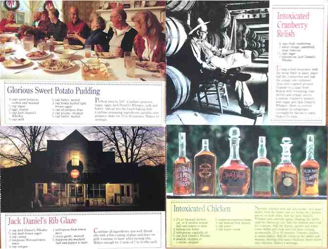 28 1994 Postcards Jack Daniels Whiskey Recipes