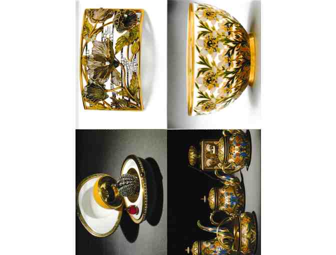 Artistic Luxury Postcards Faberge Tiffany - Photo 1