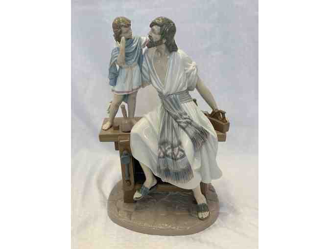 Porcelain Statue - 'Saint Joseph the Carpenter'