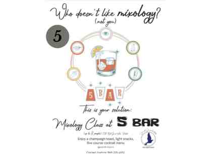 Mixology Class at 5 Bar