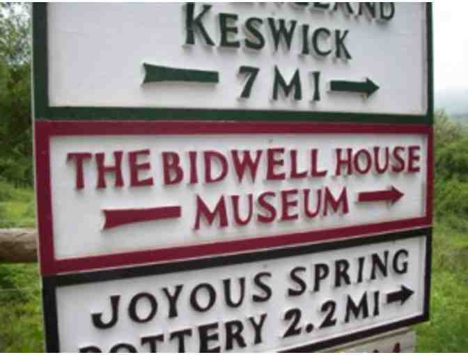 Private Tour for Six of the Bidwell House Museum
