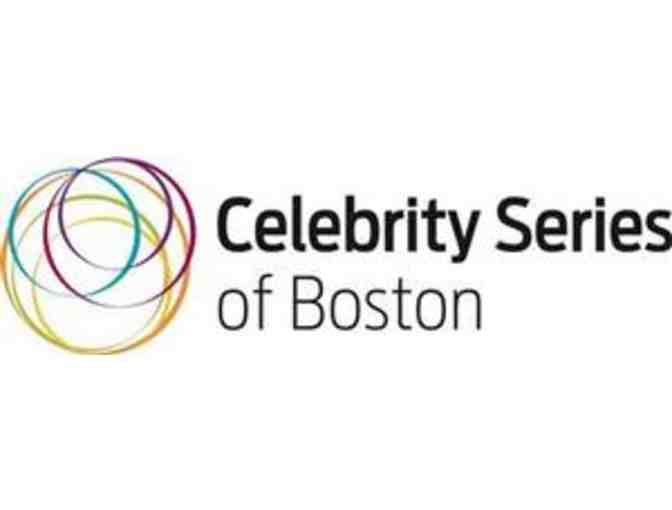 2 Tickets to the Celebrity Series of Boston 2017-2018 Season