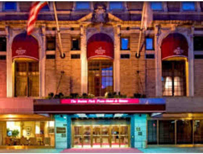 Overnight Stay at the Boston Park Plaza Hotel with Breakfast for Two