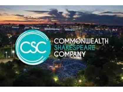 Two Seats in the Friends Section of Shakespeare on the Common: The Tempest