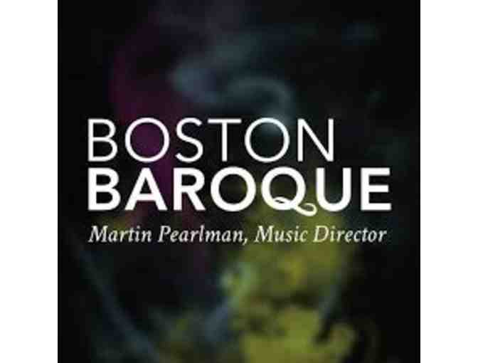 Two Level AA Trio Subscriptions to Boston Baroque's 2020-2021 Season