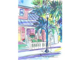 Watercolor of your OWN home by Jean Sanders