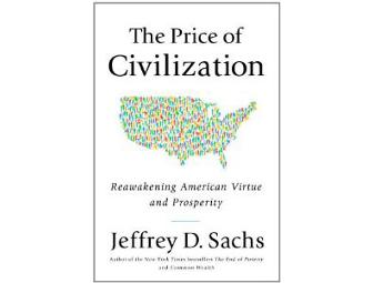 Signed copies of The Price of Civilization and Common Wealth by Jeffrey Sachs