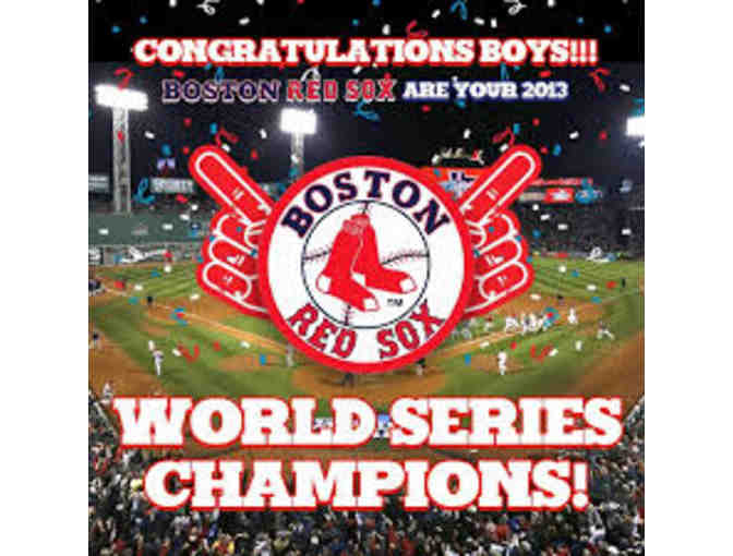 4 TICKETS FOR THE RED SOX vs. CHICAGO CUBS AT FENWAY PARK