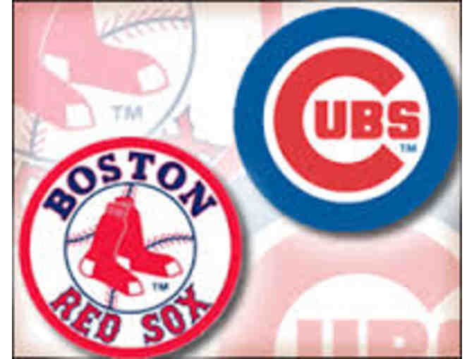 4 TICKETS FOR THE RED SOX vs. CHICAGO CUBS AT FENWAY PARK