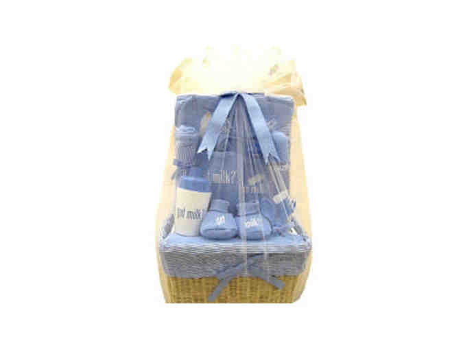 BABY BOY WELCOME BASKET