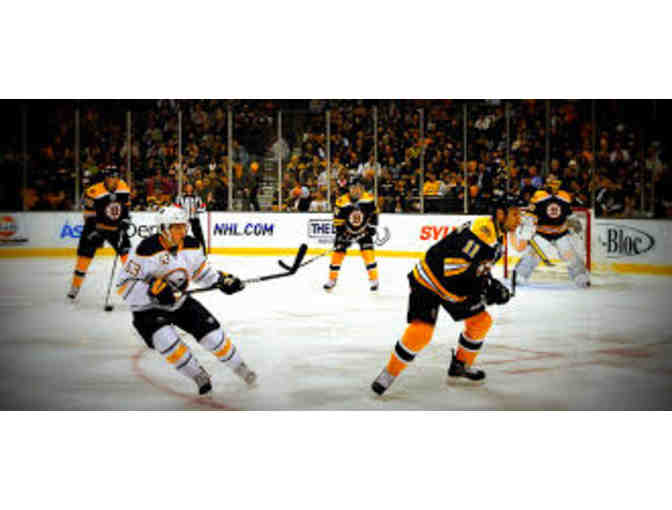 Two tickets to a 2019-2020 Boston Bruins hockey game