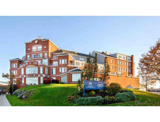 Portsmouth New Hampshire get-a-way at the  Harborside Sheraton Hotel