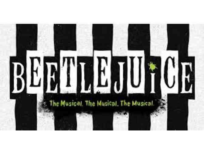 2 tickets to BEETLEJUICE the musical on Broadway!