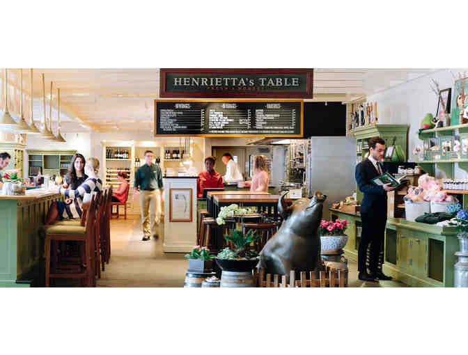 Dinner for two at Henrietta's Table in the Charles Hotel