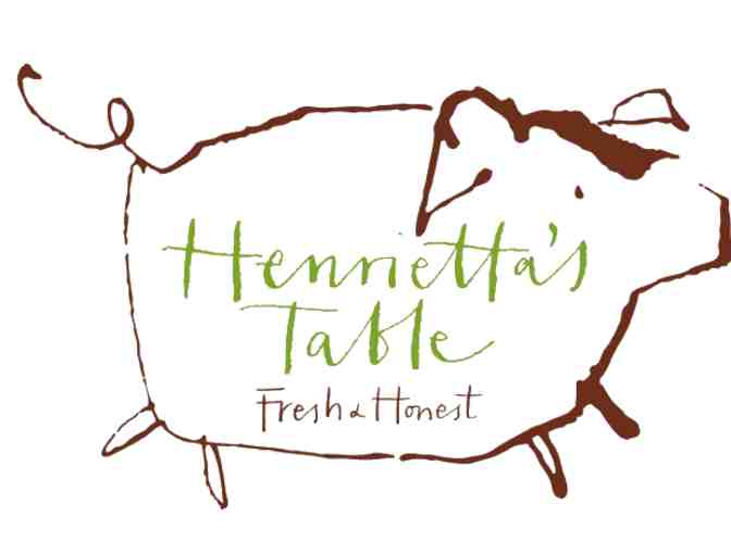 Dinner for two at Henrietta's Table in the Charles Hotel