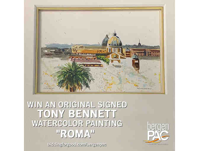 A Tony Bennett Original Watercolor - Photo 2