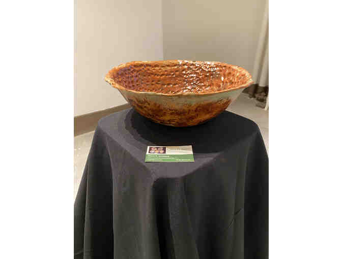 Handmade Large Decorative Bowl by Harris R. Ginsberg
