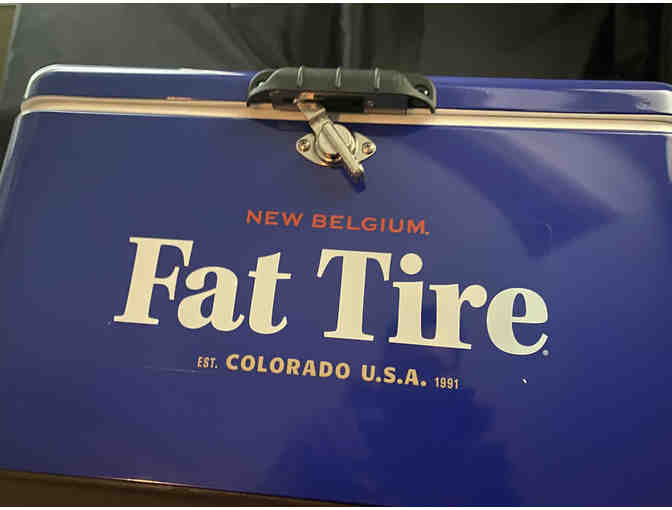 "Fat Tire" Coleman cooler - Photo 1