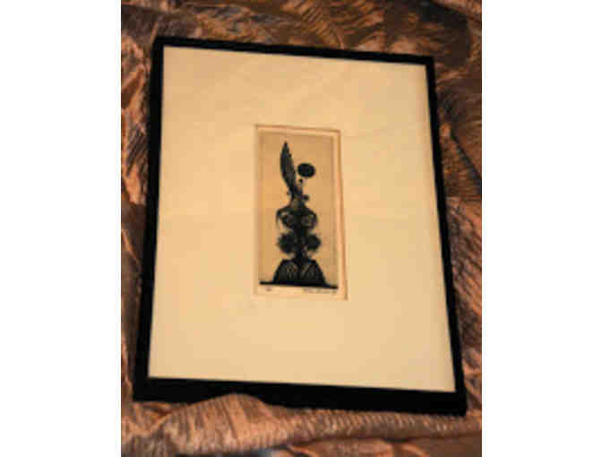 Japanese lithograph by Bando