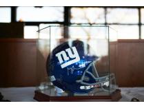 Giants Super Bowl XLII Autographed Helmet