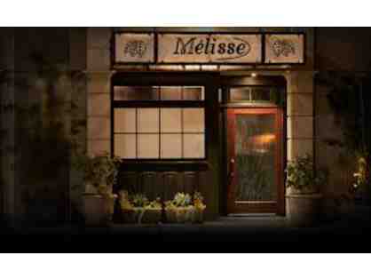 Melisse Restaurant - Dinner for 2