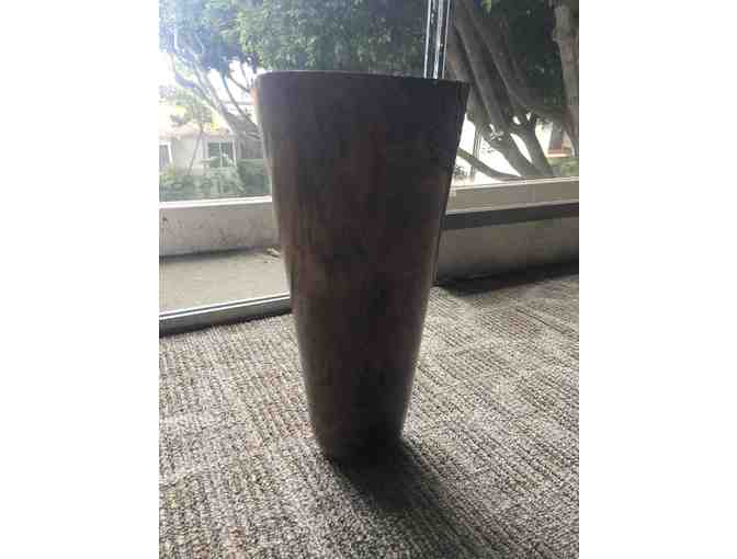 Hand Crafted Walnut Burl Vase