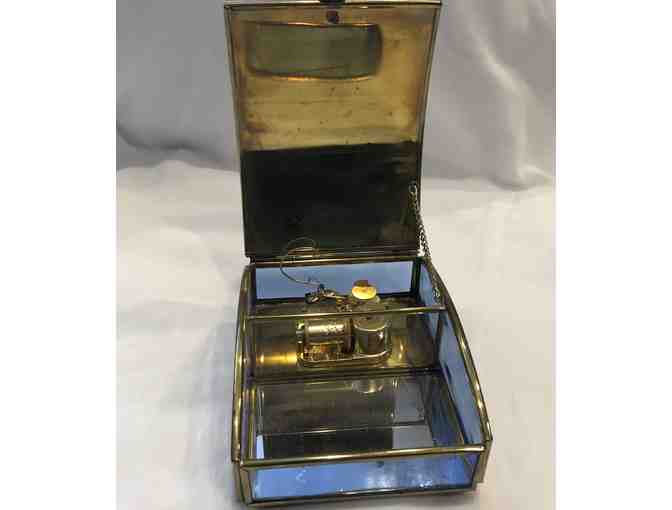 Vintage Hatikvah Music Box Jewelry Case by Peggy Lee Toole