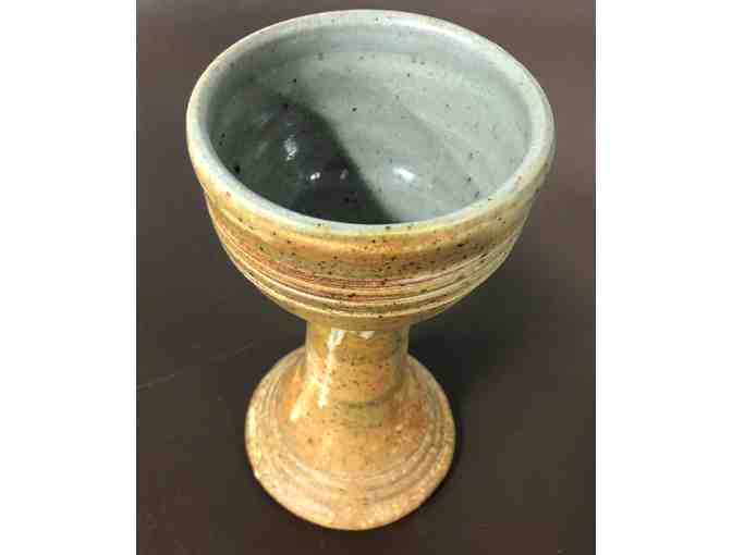 Pottery Wine Goblet