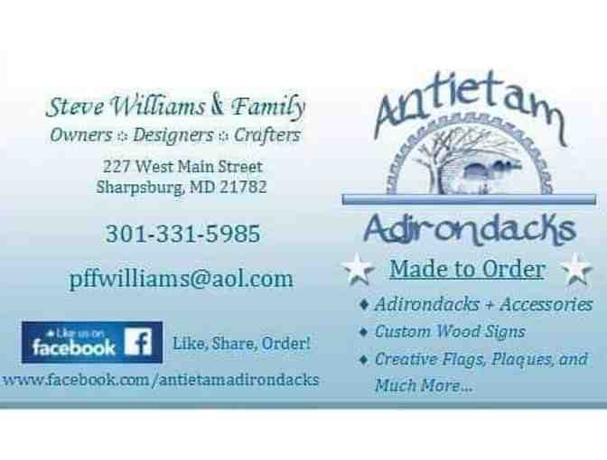 $100 Antietam Adironacks Gift Certificate