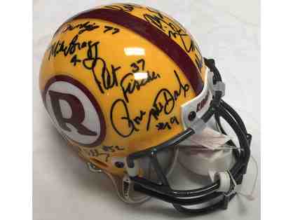 Redskins Greats Autographed Mini Helmet