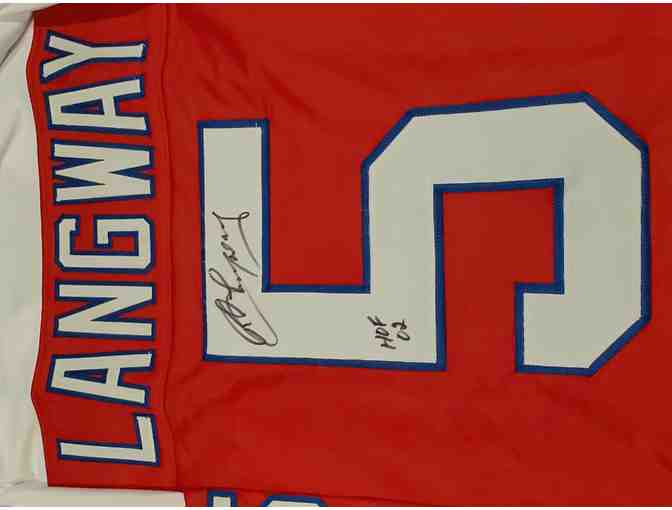 Washington Capitals - Rod Langway - Signed Jersey