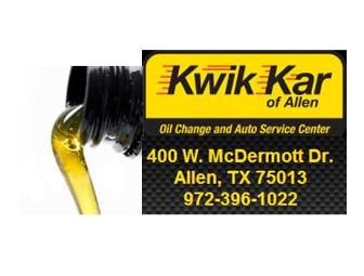 Kwik Kar Automotive: Service Package: Oil change PLUS Tire rotation PLUS Wiper blades (#1 of 2)