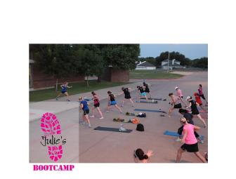Julie's Bootcamp: $50 off PLUS Weights, Mat and More