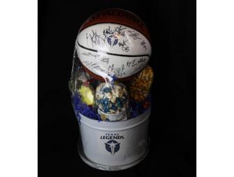 Texas Legends: Four Tickets PLUS Team-Signed Ball and Popcorn Basket