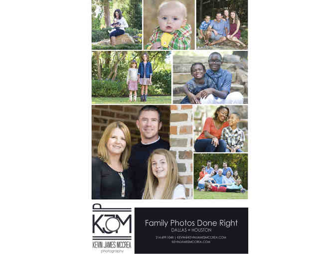 Kevin James McCrea Photography Session including Print Package (Package 2 of 2)