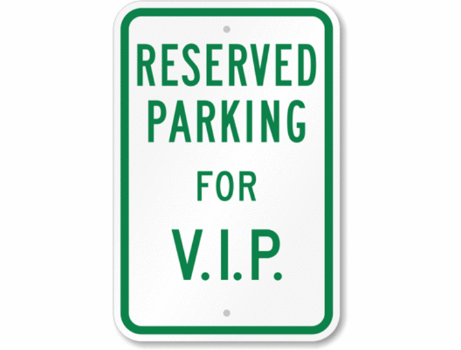 Reserved Parking for one Bobcat Family: Fall 2016