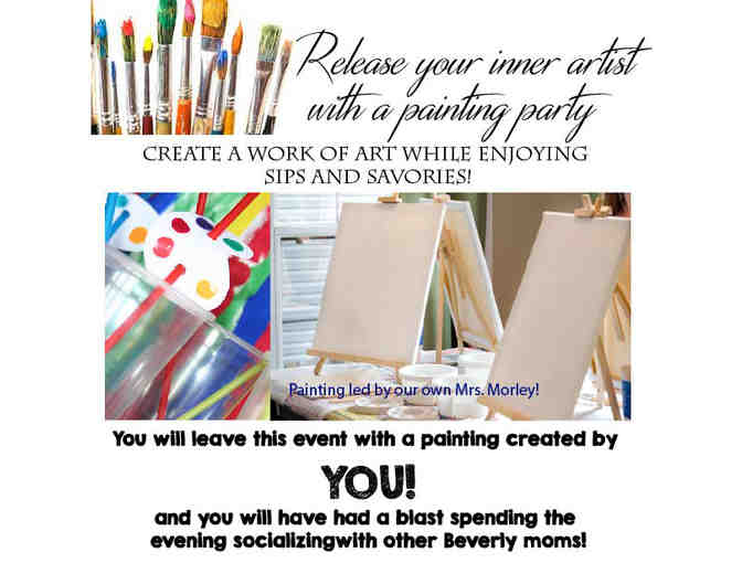 Mom's Paint and Party with Ms. Morley