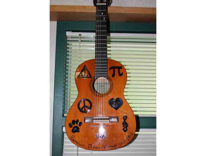 Leave Your Mark on Beverly Elementary School: Music Program Art Guitar