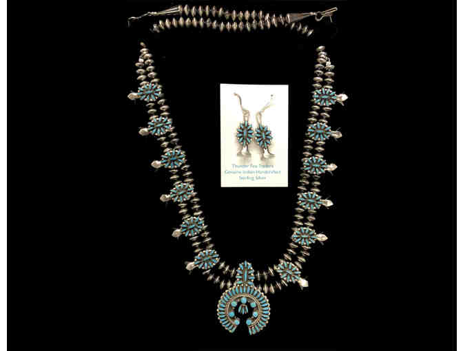 Handcrafted Necklace & Earrings