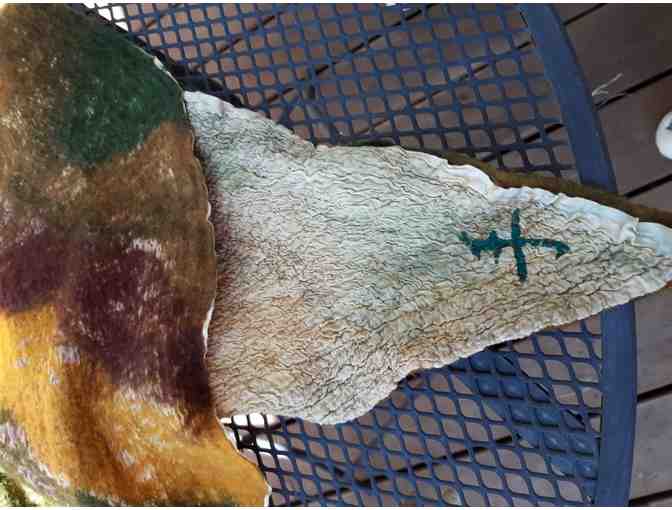 Handmade Shawl by local artist PJ Bergin