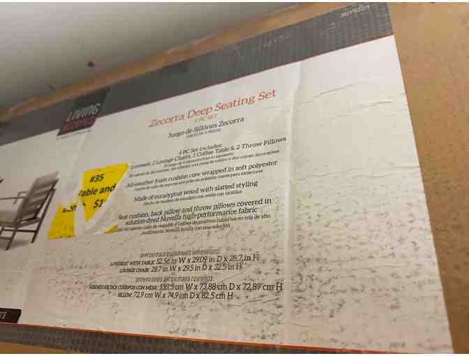 Ashley Furniture Patio Set (4 Piece Set)