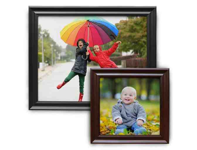 Framed Canvas From Photo with 5 Smaller Prints