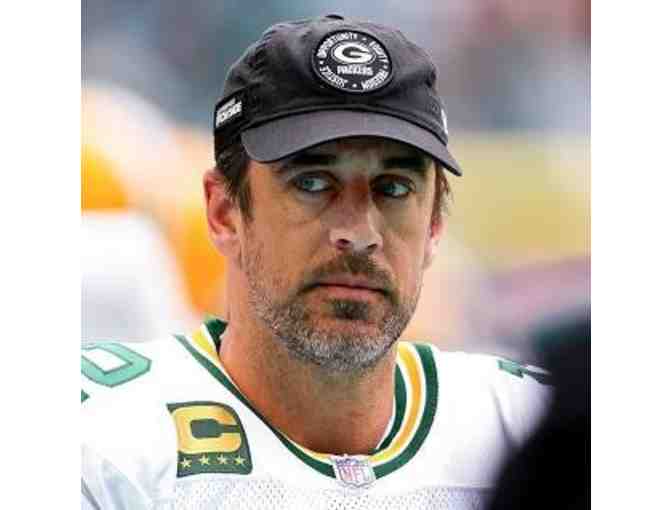 Personally autographed 'Aaron Rodgers' Helmet
