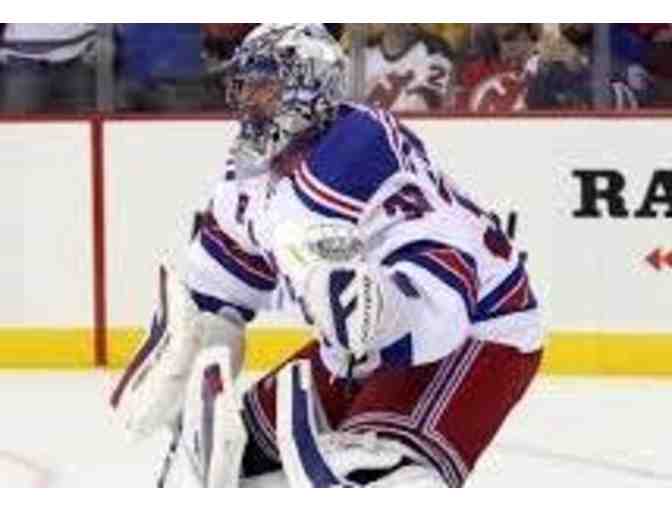 Personally autographed 'Henrik Lundqvist' Goalie Stick